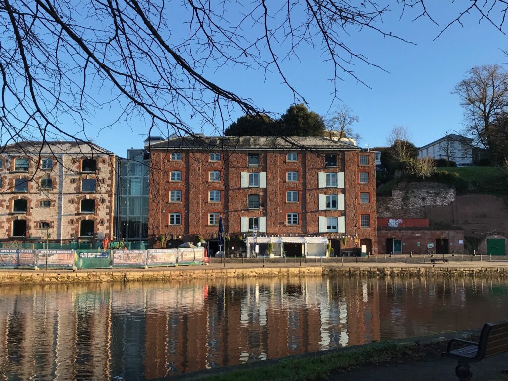 The Generator Building on Exeter Quay, the Head Office for Brisk Agency, a leading marketing and branding agency.